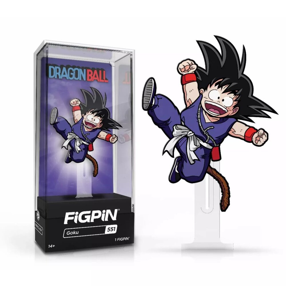 FiGPiN FiGPiN Classic: Dragonball - Goku #551 - Uniquely Yours - NEW